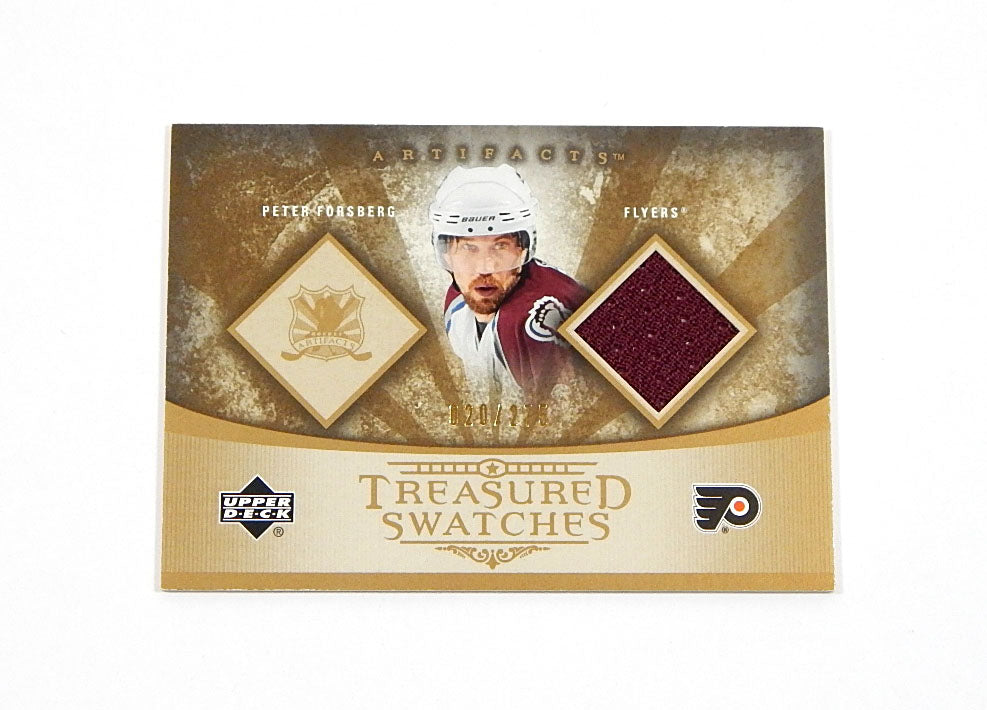 2005-06 Artifacts Treasured Swatches Peter Forsberg #TS-PF Jersey /275