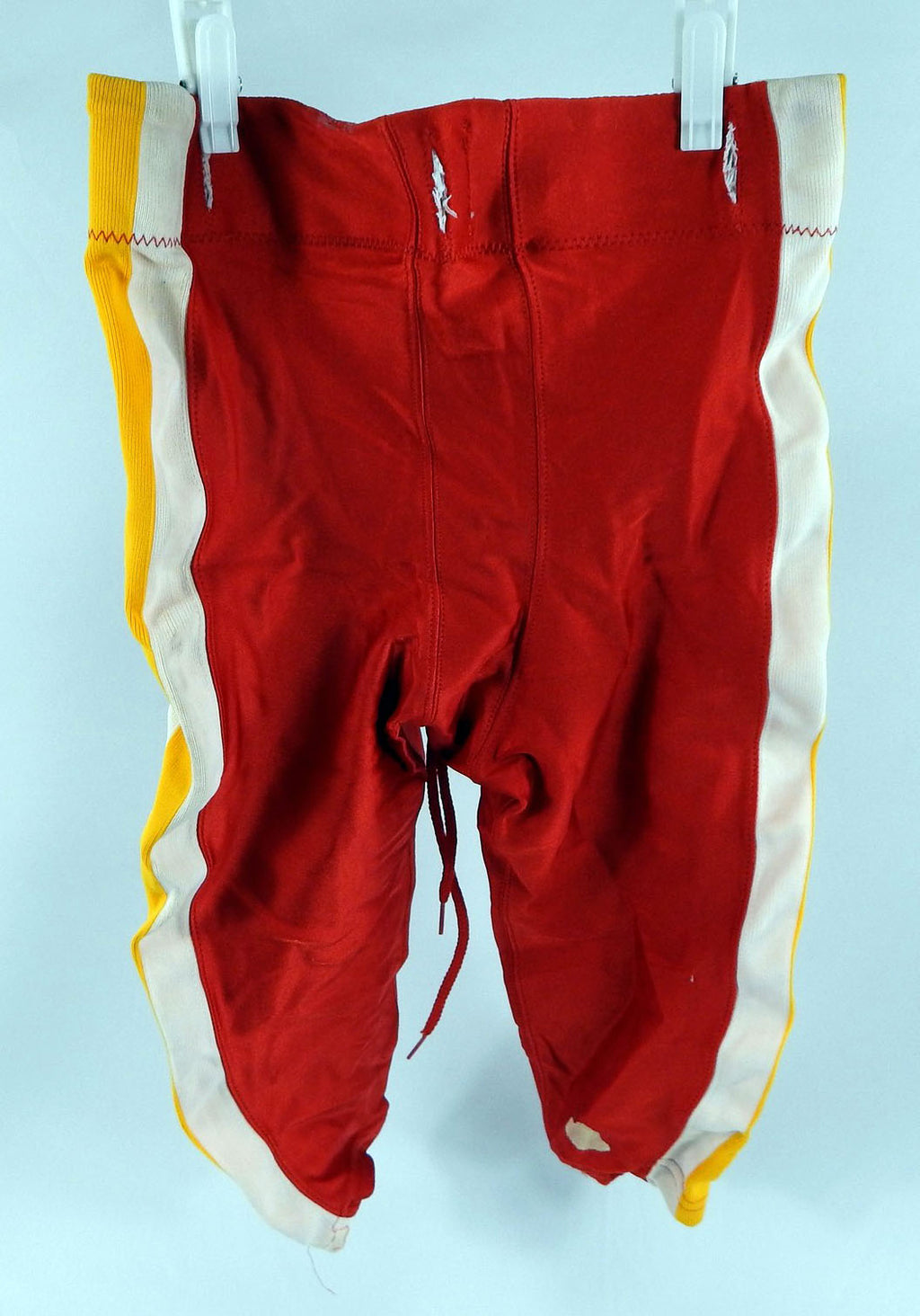 2000s Iowa State Cyclones Game Issued Red Football Pants Size 77 Pic2