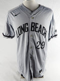 2019 Long Beach State Dirtbags #29 Game Used Grey Jersey Baseball L 597