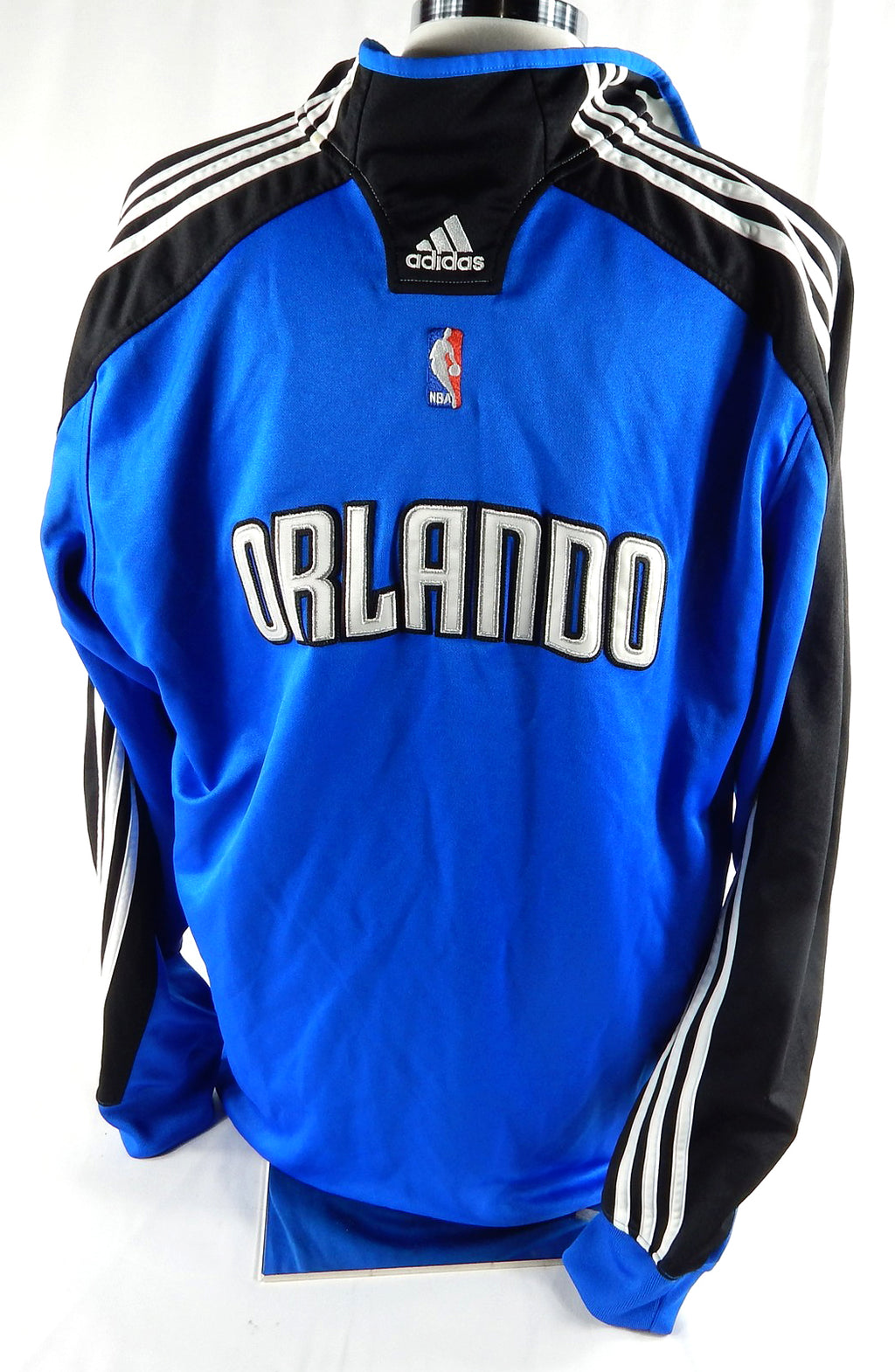 2009-10 Orlando Magic Ryan Anderson #33 Game Used Blue Warm Up Jacket 2XL 936 Pic2