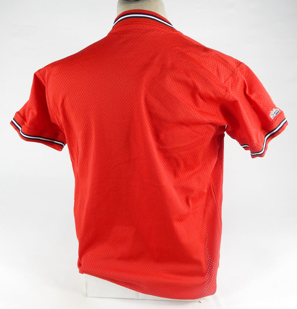 1990s St. Louis Cardinals Game Issued Red Jersey BP ST 44 DP71830 Pic2