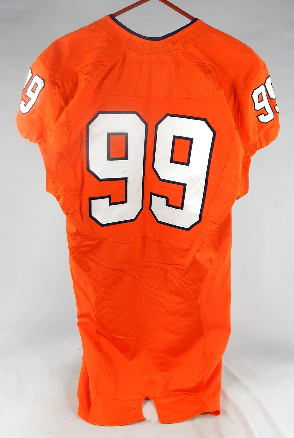 2012 Virginia Cavaliers #99 Game Used Orange Jersey NP Rem 42 120