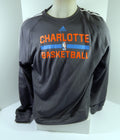 2013-14 Charlotte Bobcats Team Issued Grey Crewneck Sweatshirt 4XL2