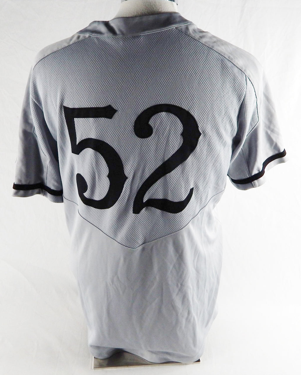 2019 Long Beach State Dirtbags #52 Game Used Grey Jersey Baseball L 599 Pic2