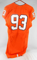 2015-16 Virginia Cavaliers #93 Game Used Orange Jersey NP Rem 42 122