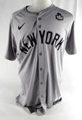 2024 New York Yankees Luis Rojas #67 Game Issued Grey Jersey World Series 46 5
