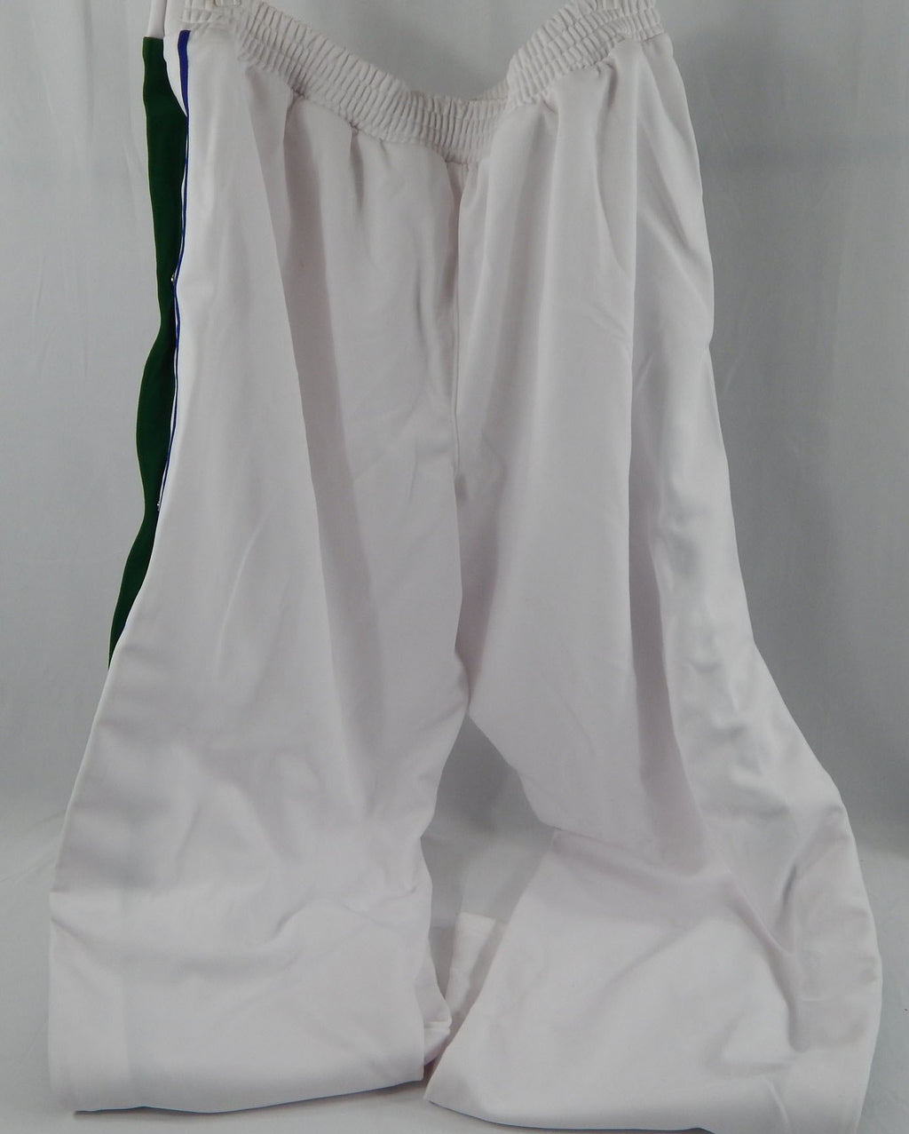 1997-04 Dallas Mavericks #5 Game Used White Warm Up Pants 3XL+6 374 Pic2
