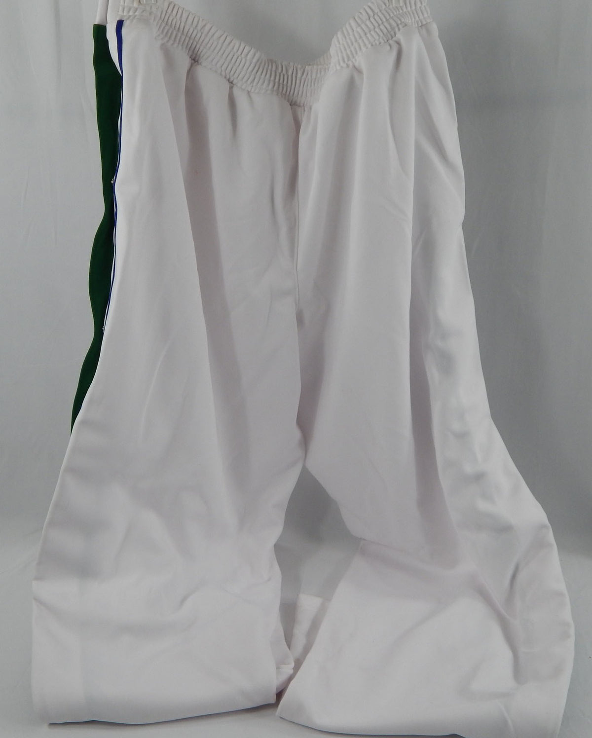 1997-04 Dallas Mavericks #5 Game Used White Warm Up Pants 3XL+6 374 Pic2