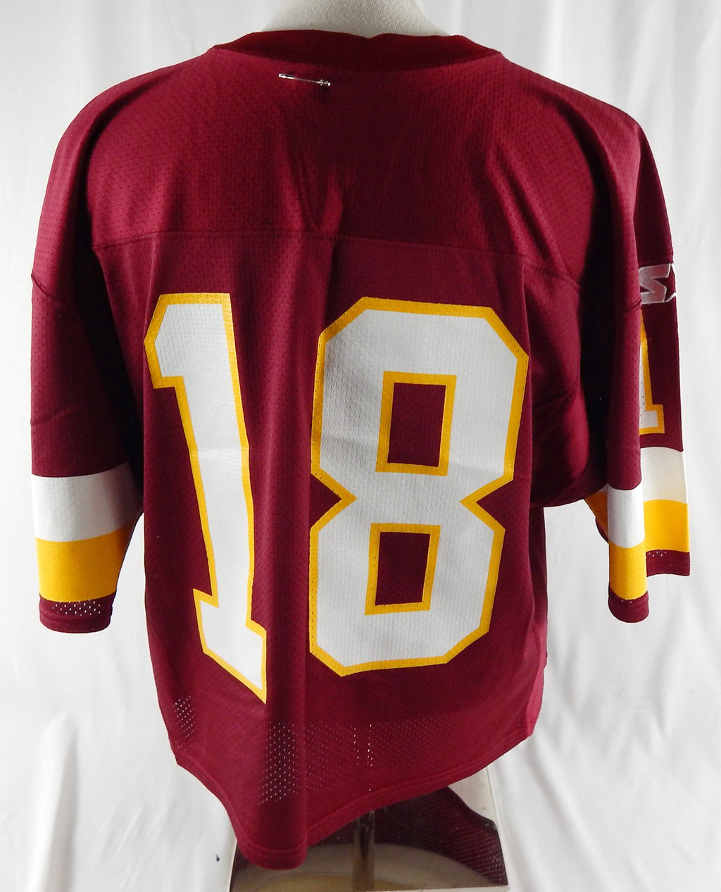1998 Washington Redskins #18 Game Issued Burgundy Jersey NP Rem 46 122 Pic2