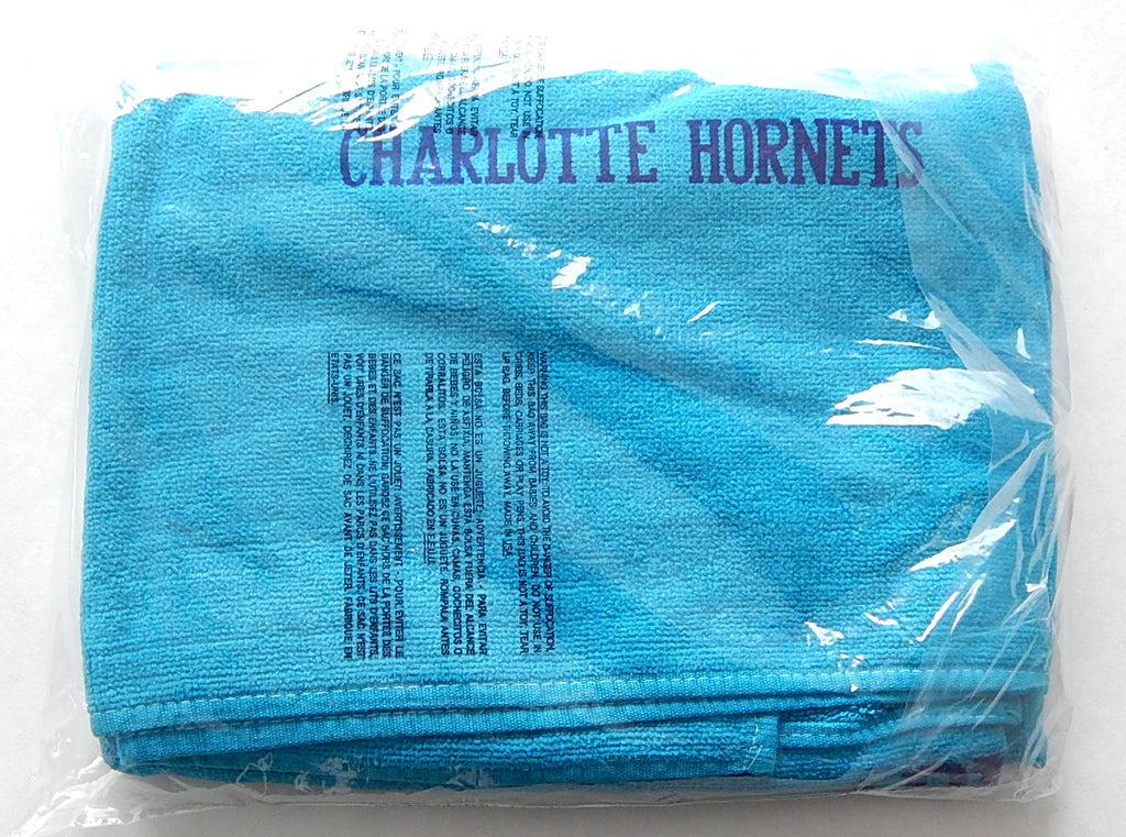Charlotte Hornets Bench Locker Room Towel NIP Pic2