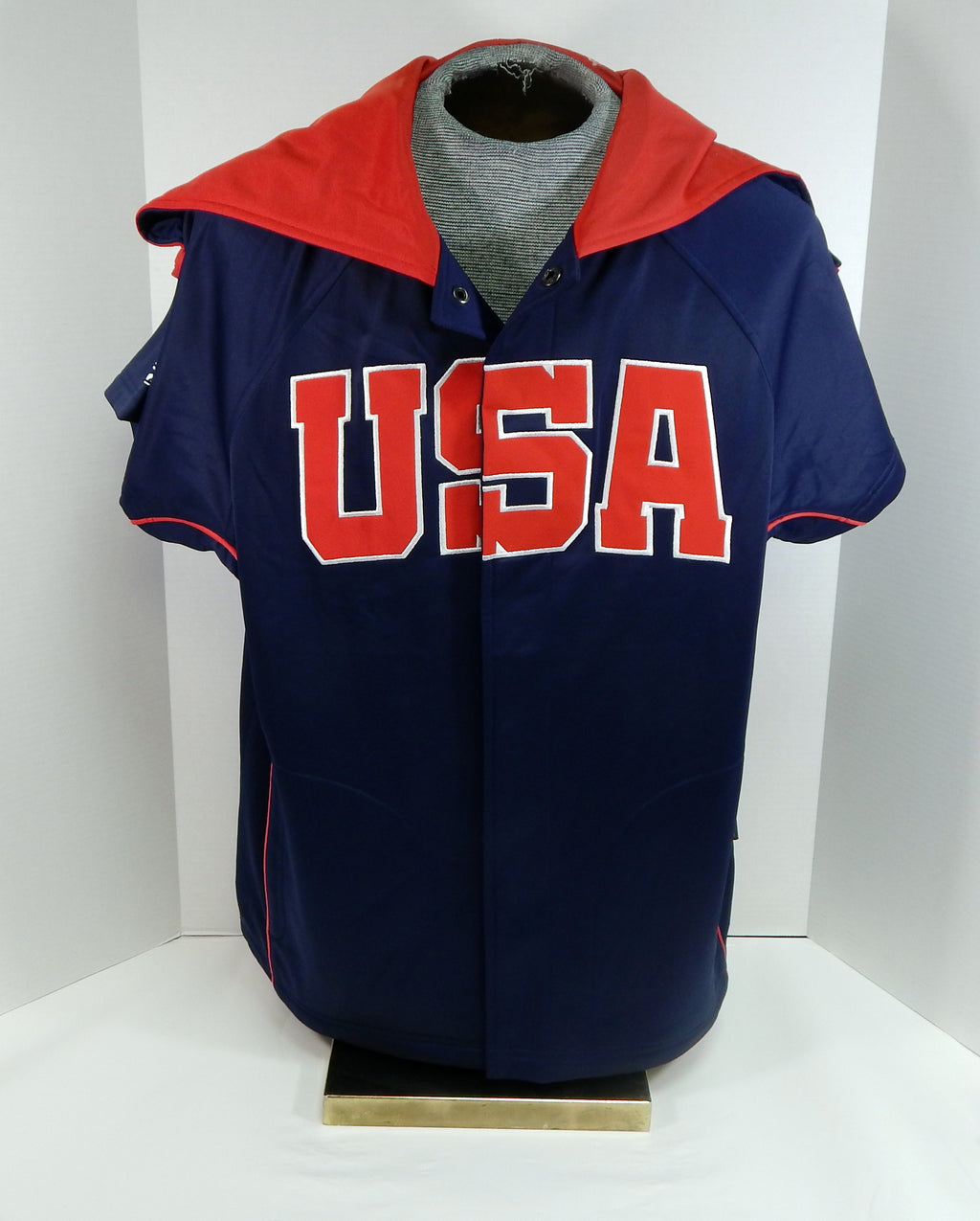 2000s Team USA Basketball Game Issued Navy Shooting Shirt M DP51351