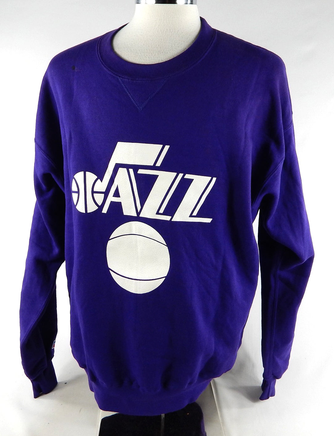 1990s Utah Jazz Team Issued Warm Up Sweatshirt XL DP84148