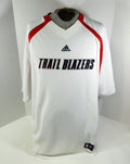2000s Portland Trailblazers #1 Game Used White Shooting Shirt XL DP50689