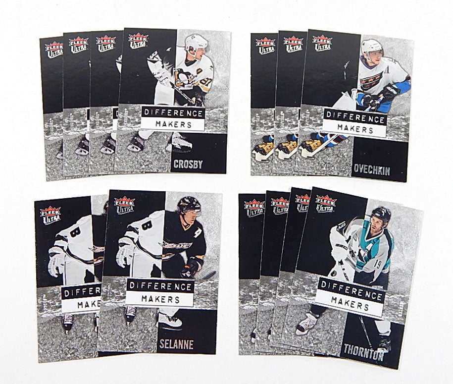Lot of (38) 2007-08 Fleer Ultra Difference Makers Crosby Ovechkin Pic2