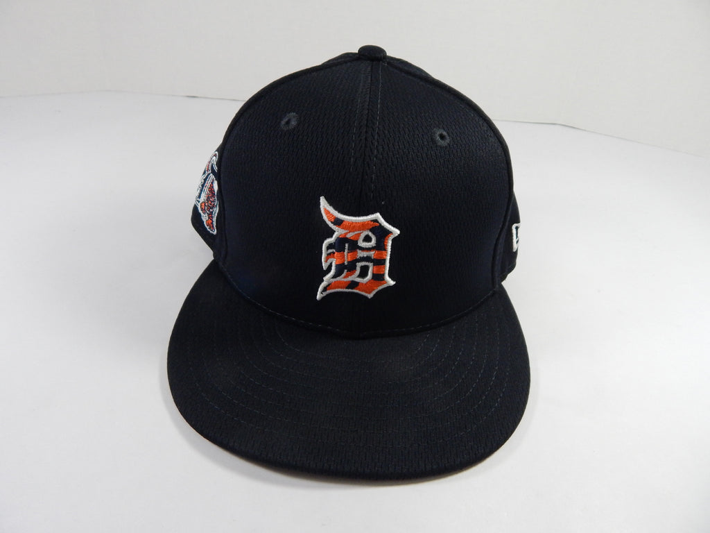 2021 Detroit Tigers Harold Castro #30 Game Issued Pos Used Navy Hat ST 75