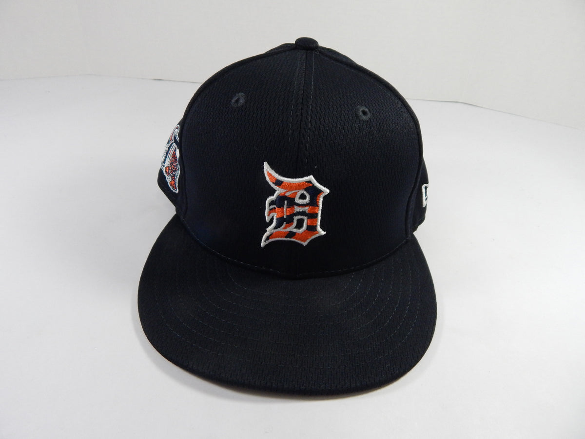 2021 Detroit Tigers Harold Castro #30 Game Issued Pos Used Navy Hat ST 75