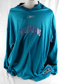 2000s New Orleans Hornets Game Issued Blue Shooting Shirt 4XL 534
