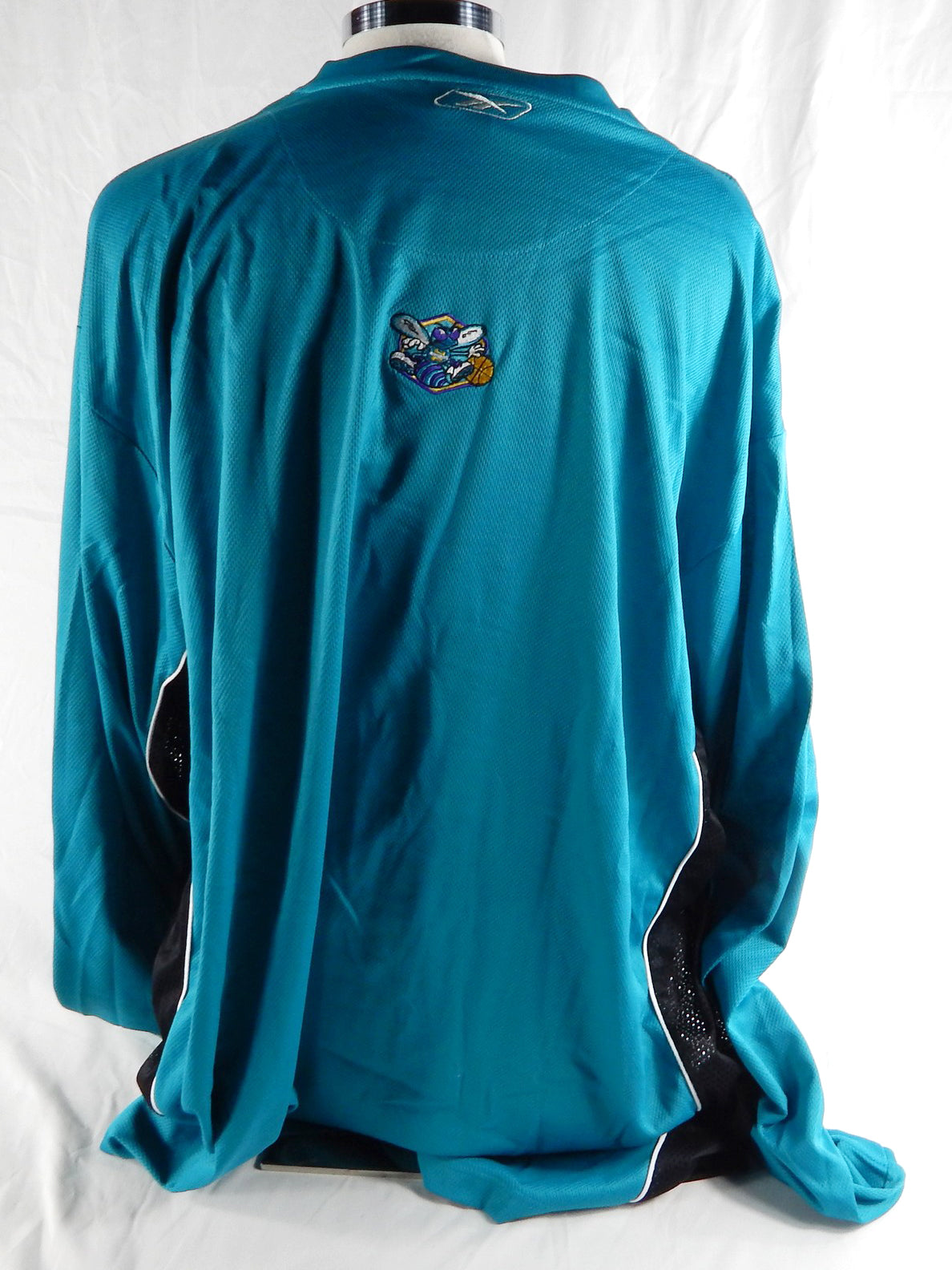 2000s New Orleans Hornets Game Issued Blue Shooting Shirt 4XL 534 Pic2