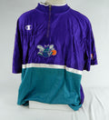 2000s Charlotte Hornets Game Issued Purple Shooting Shirt 4XL DP68934