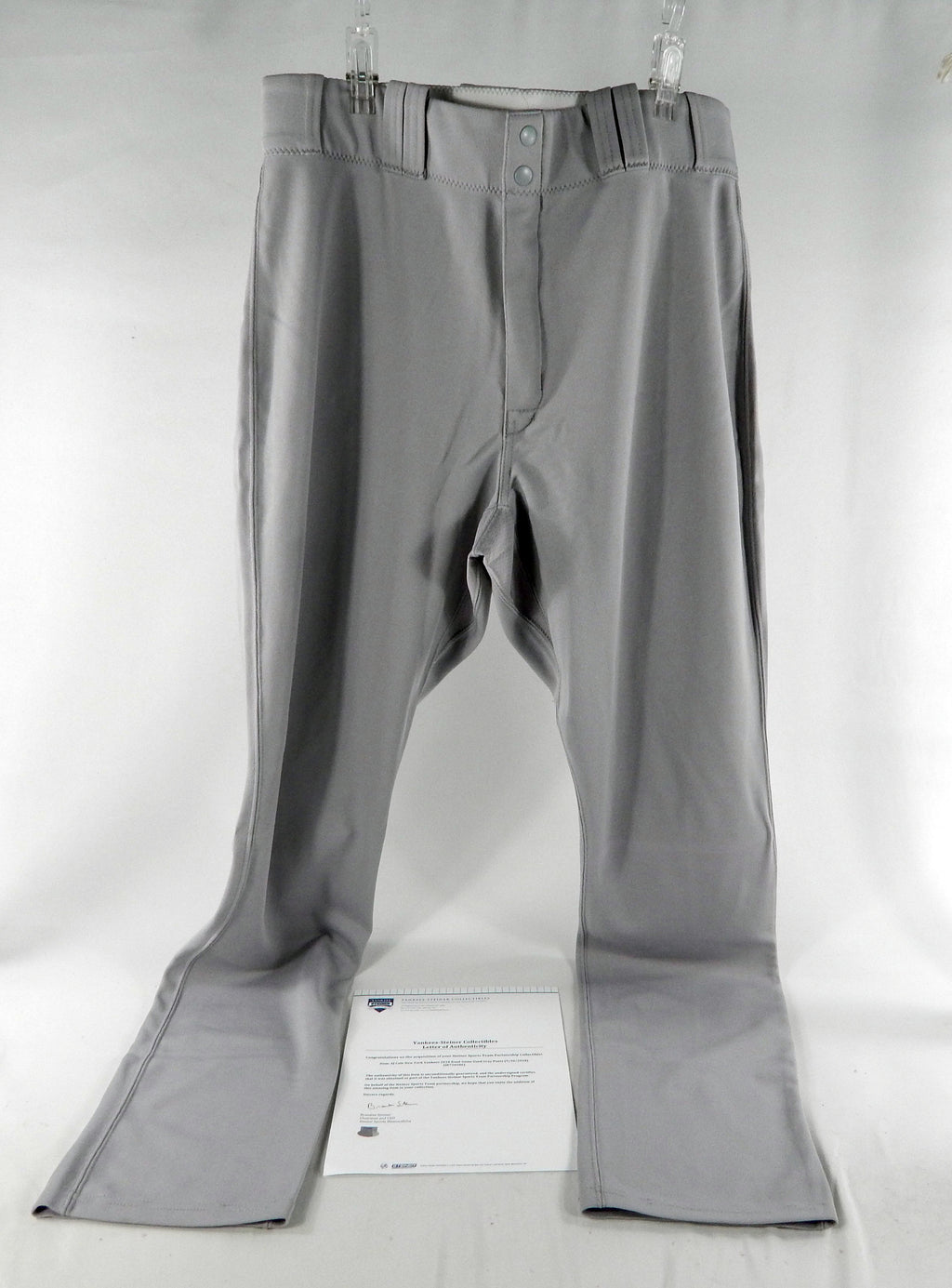 2017 New York Yankees AJ Cole #67 Game Used Grey Pants 38-44-37 DP69858