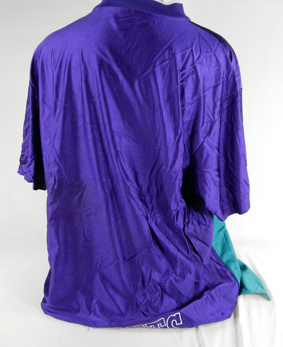 2000s Charlotte Hornets Game Issued Purple Shooting Shirt 4XL DP68934 Pic2