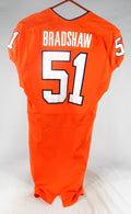 2014 Virginia Cavaliers Zach Bradshaw #51 Game Used Orange Jersey 40 131