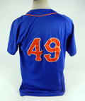 Midland Rockhounds #49 Game Used Blue Jersey XL DP71919