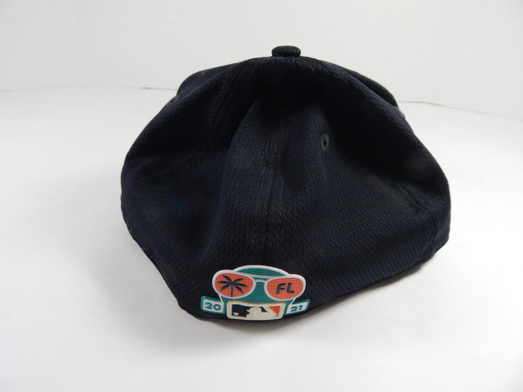 2021 Detroit Tigers Game Issued Pos Used Navy Hat Spring Training 7.375 78 Pic2