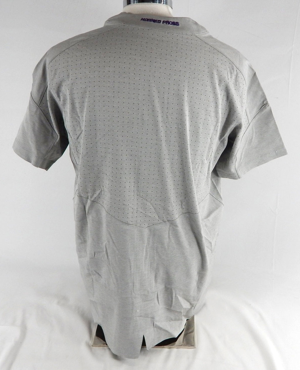 2017 Texas Christian TCU Horned Frogs Blank Game Issued Grey Jersey Baseball L 1 Pic2
