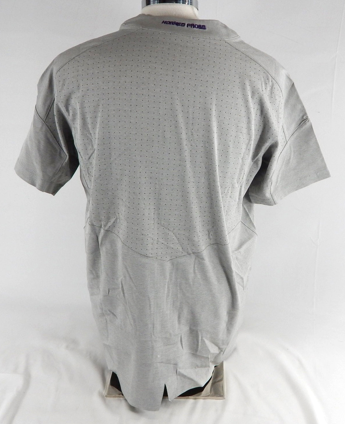 2017 Texas Christian TCU Horned Frogs Blank Game Issued Grey Jersey Baseball L 1 Pic2