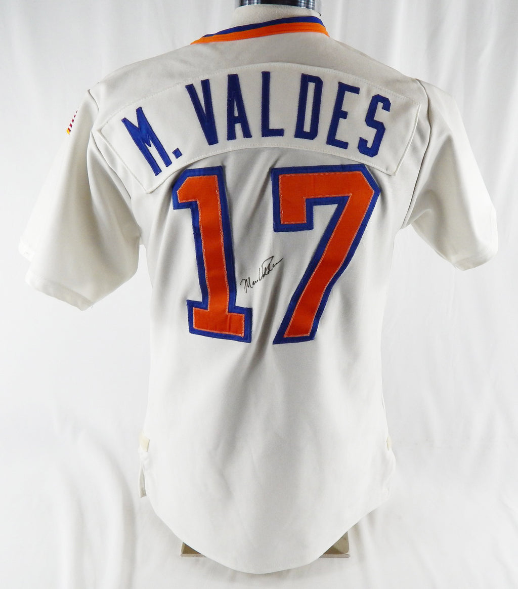 1991-93 Florida Gators Marc Valdes #17 Game Used White Jersey Baseball 44 133 Pic2