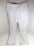 2003 Tampa Bay Devil Rays #78 Game Used White Pants 42-45-35 DP63045