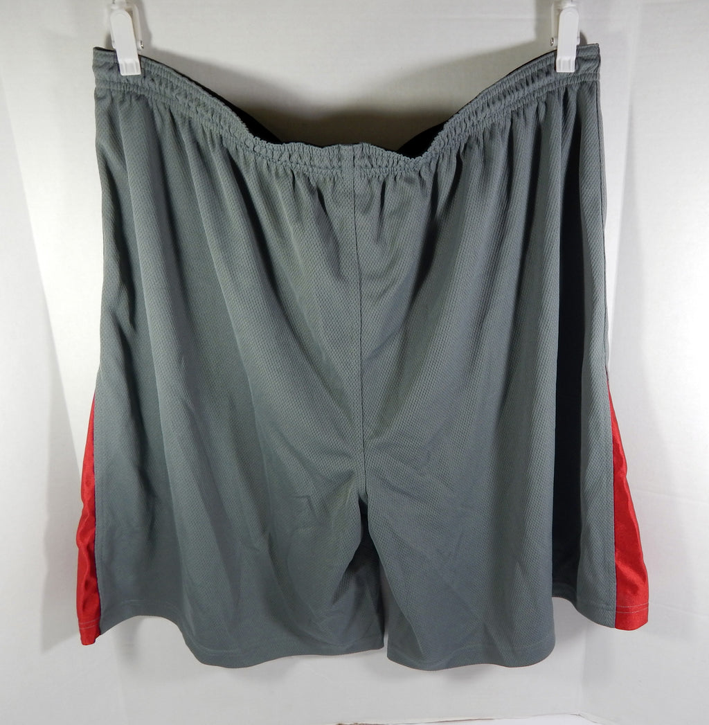 2000s San Francisco 49ers Team Issued Grey Workout Shorts 3XL DP53761 Pic2