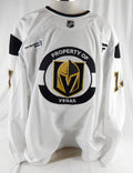 Vegas Golden Knights #14 Game Issued White Practice Jersey NP Rem 58 598