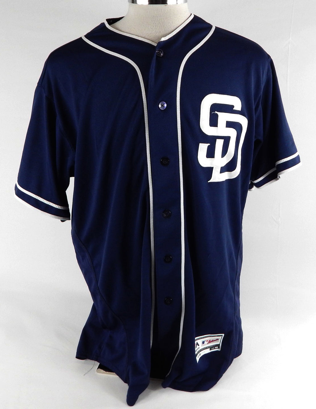 2012-19 San Diego Padres Hancock #50 Game Used Navy Jersey ST BP 48 564