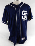 2012-19 San Diego Padres Hancock #50 Game Used Navy Jersey ST BP 48 564