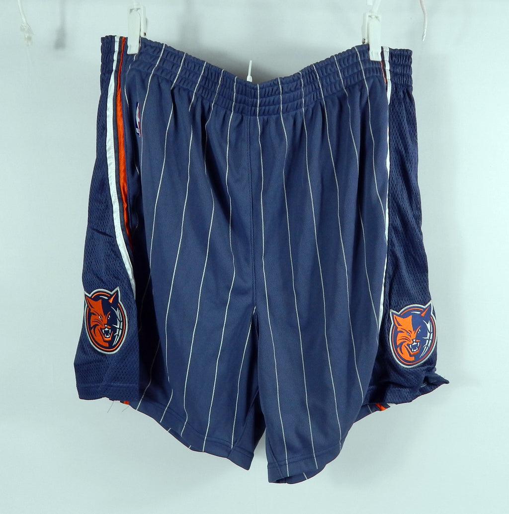 2000s Charlotte Bobcats Game Issued Blue Shorts 50 670