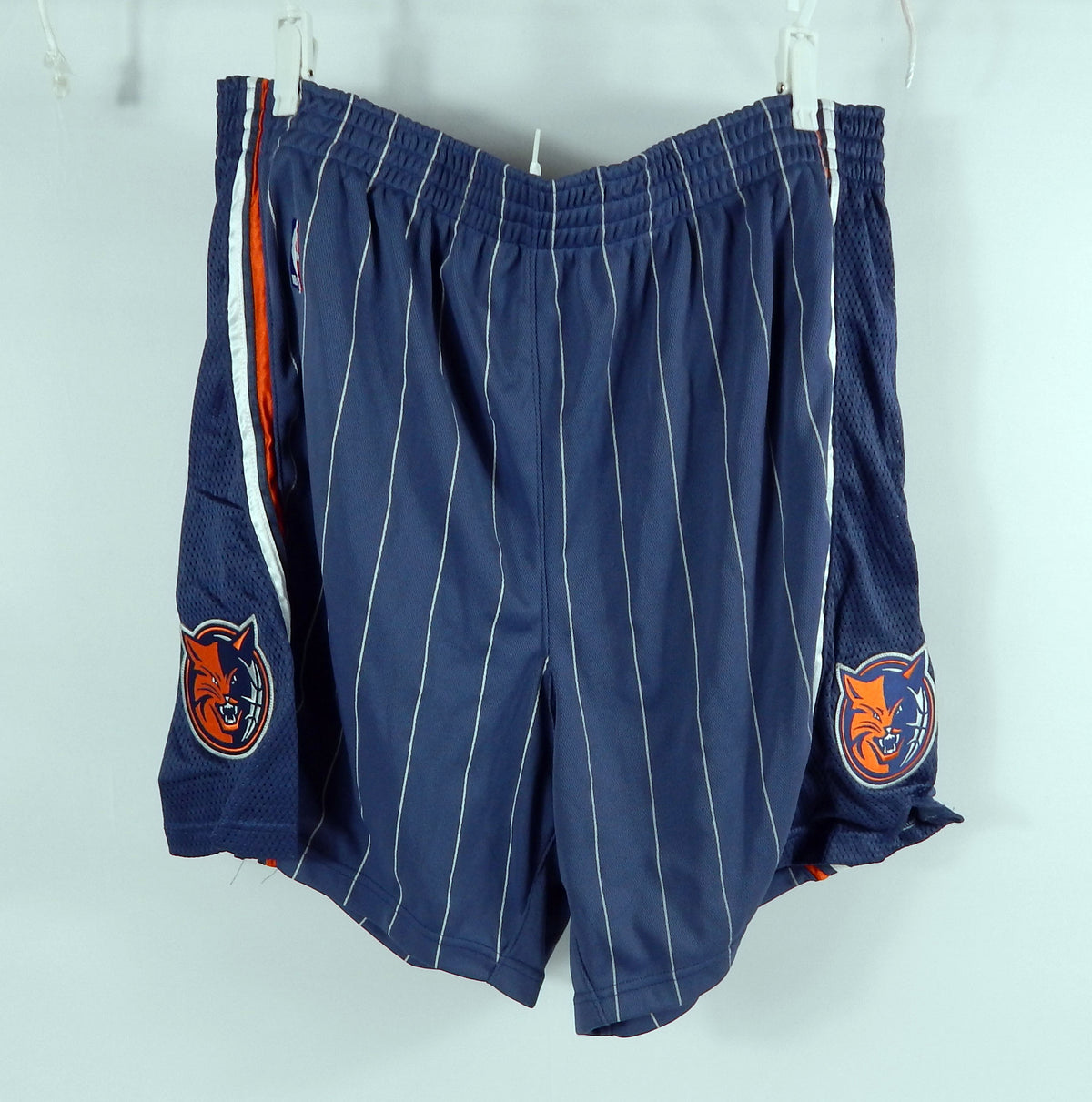 2000s Charlotte Bobcats Game Issued Blue Shorts 50 670