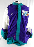 1990s Charlotte Hornets Game Issued Blue Warm Up Jacket 48 953