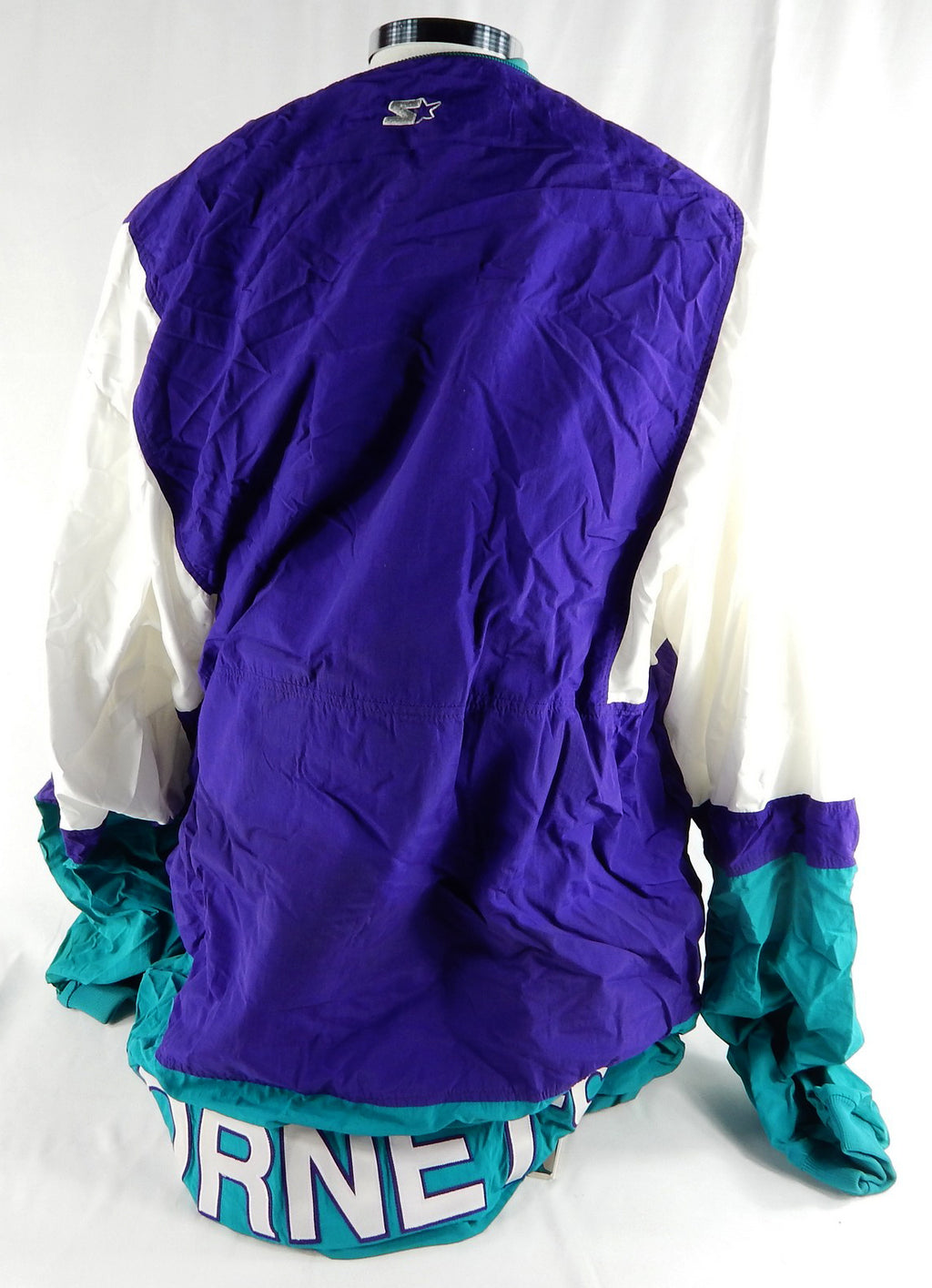 1990s Charlotte Hornets Game Issued Blue Warm Up Jacket 48 953 Pic2