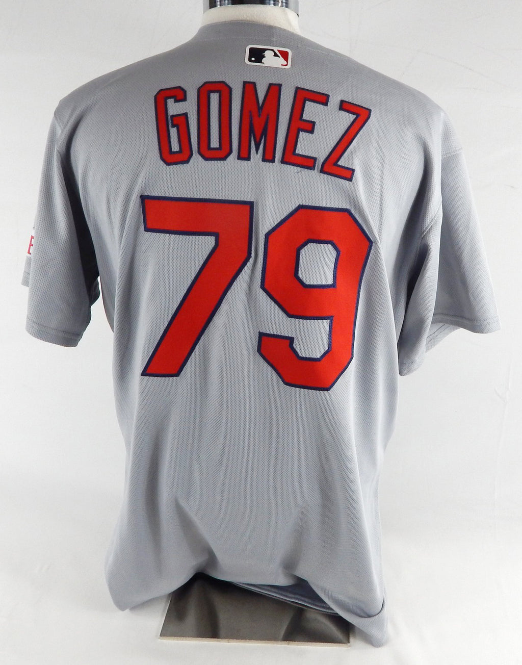 2025 St. Louis Cardinals Michael Gomez #79 Game Issued Grey Jersey 46 554 Pic2