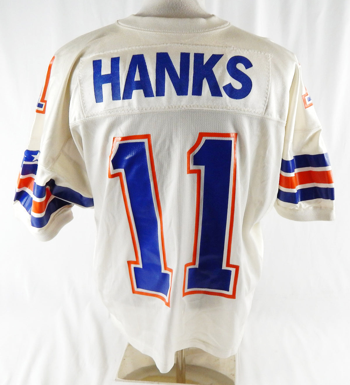 1995 Florida Gators Ben Hanks #11 Game Issued White Jersey Fiesta Bowl Patch 5 Pic2