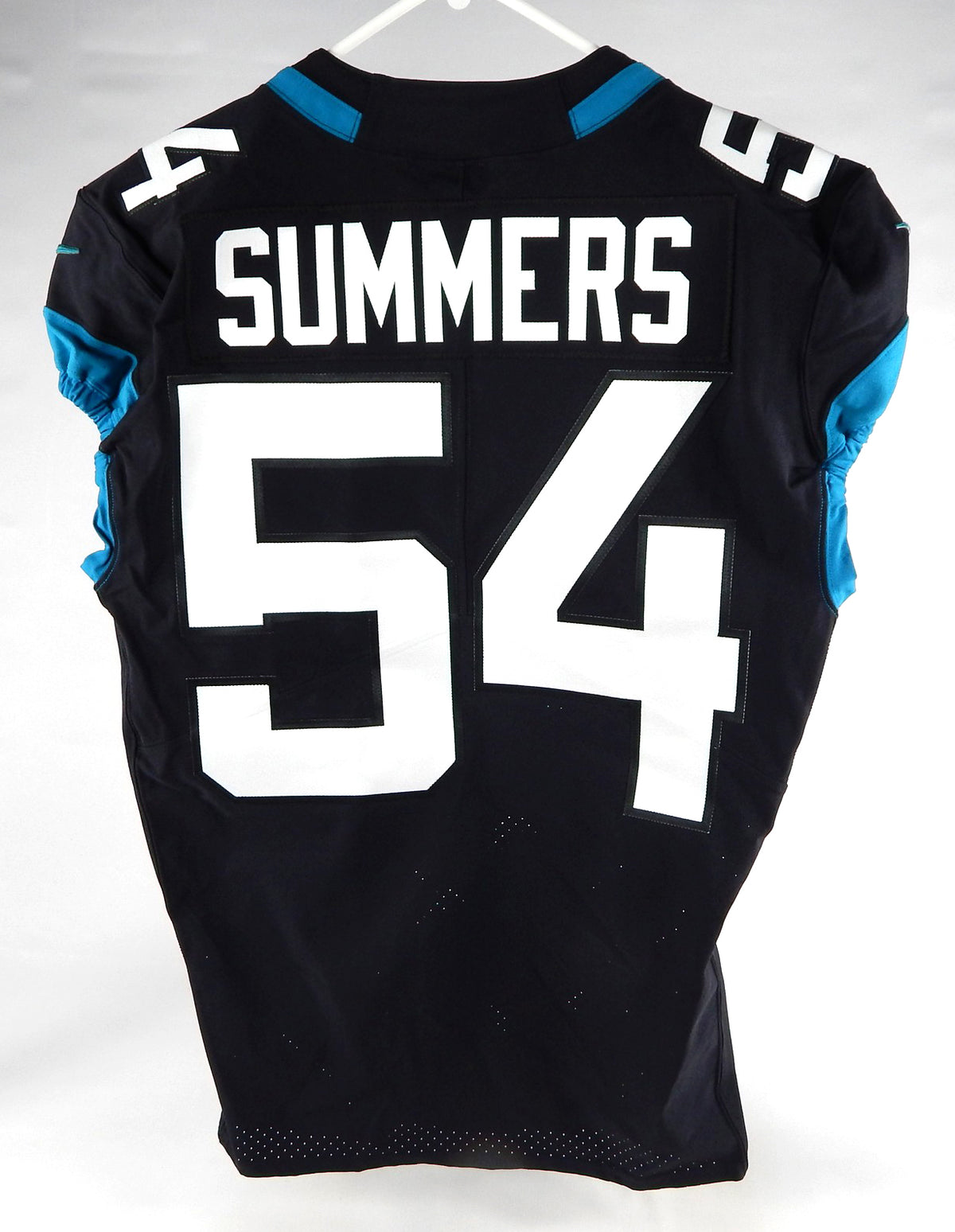 2022 Jacksonville Jaguars Ty Summers #54 Game Issued Black Jersey 42 695