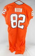 2013 Virginia Cavaliers Mario Nixon #82 Game Used Orange Jersey 40 DP78136