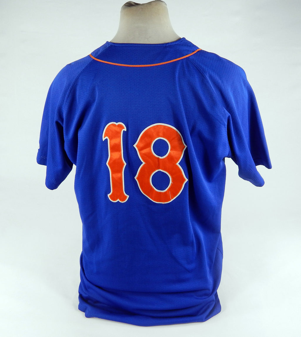 Midland Rockhounds #18 Game Used Blue Jersey XL DP71926