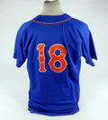 Midland Rockhounds #18 Game Used Blue Jersey XL DP71926