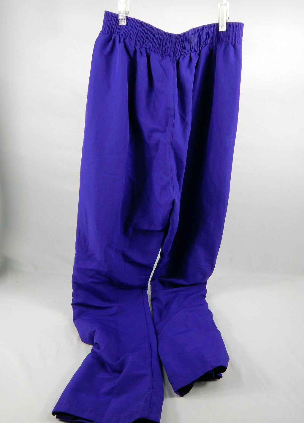 1990s Charlotte Hornets #1 Game Used Purple Pants 40 301 Pic2