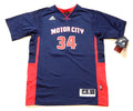Detroit Pistons Tobias Harris #34 Motor City Adidas Swingman Jersey Youth Large