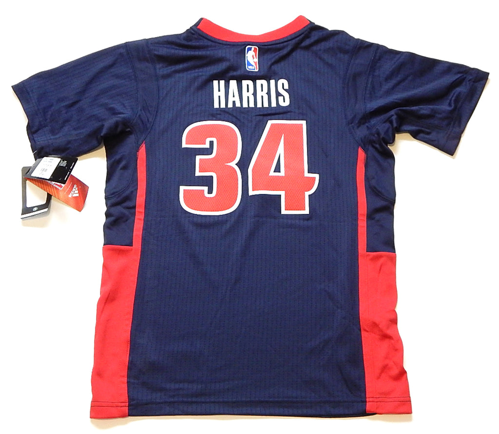 Detroit Pistons Tobias Harris #34 Motor City Adidas Swingman Jersey Youth Large Pic2