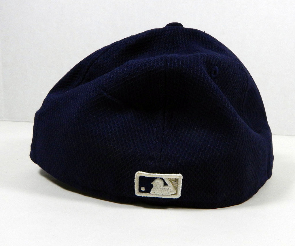 2017 Milwaukee Brewers Lee Tunnell #43 Game Issued Pos Used Navy Hat DP07033 Pic2